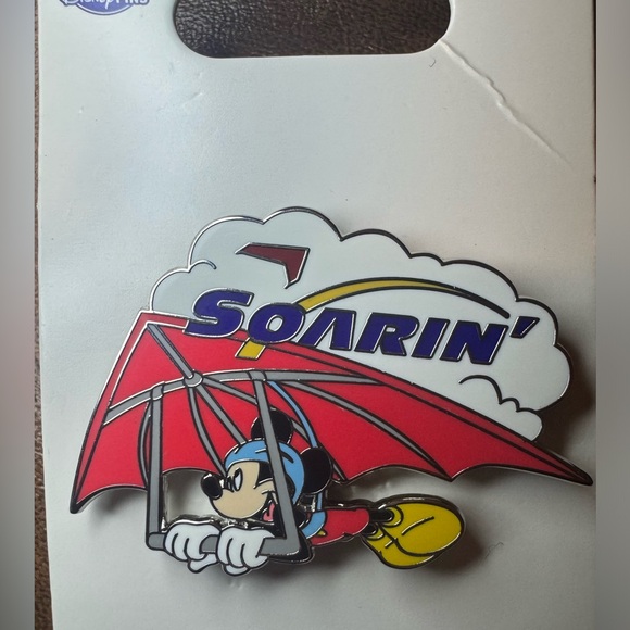 NWT Disney Soarin' Mickey Mouse Pin from the Disney Parks. - Picture 2 of 3